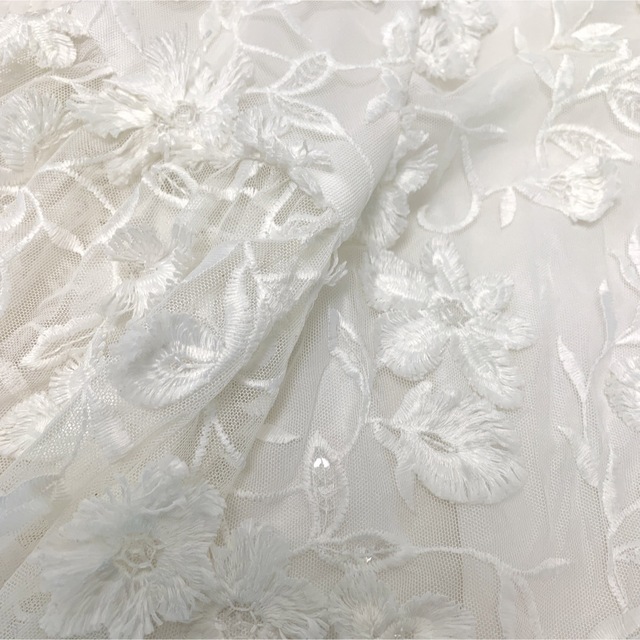Chesty - 【最終価格】chesty フラワー刺繍スパンコールモチーフ ...