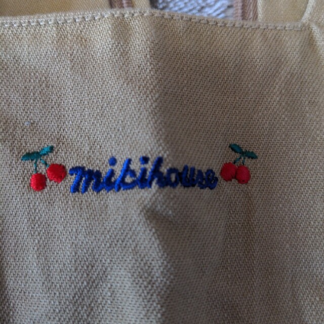 mikihouse(ミキハウス)のジャンパースカート、MIKIHOUSE、120センチ キッズ/ベビー/マタニティのキッズ服女の子用(90cm~)(ワンピース)の商品写真
