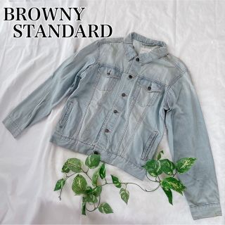 ブラウニー(BROWNY)の美品✨️BROWNY STANDARD ジージャン デニムジャケット Mサイズ(Gジャン/デニムジャケット)