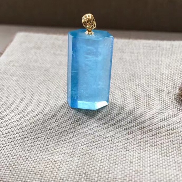 で公式に取扱 ⭐︎【高級】天然 アクアマリン ネックレス 7.5g 10500円