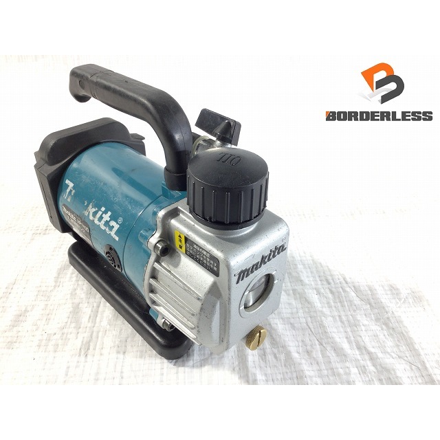 ☆中古品☆makita マキタ 18V 充電式真空ポンプ VP180D 本体のみ エアコン取り付け工事 バキュームポンプ 68488