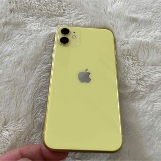 アイフォーン(iPhone)のiPhone11 イエロー　256G(スマートフォン本体)