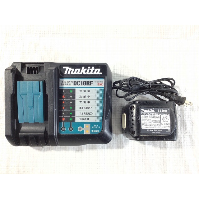 ☆品☆makita マキタ 18V 充電式インパクトドライバ TD161D バッテリー1個(18V 6.0Ah) 充電器 ケース付き 69277