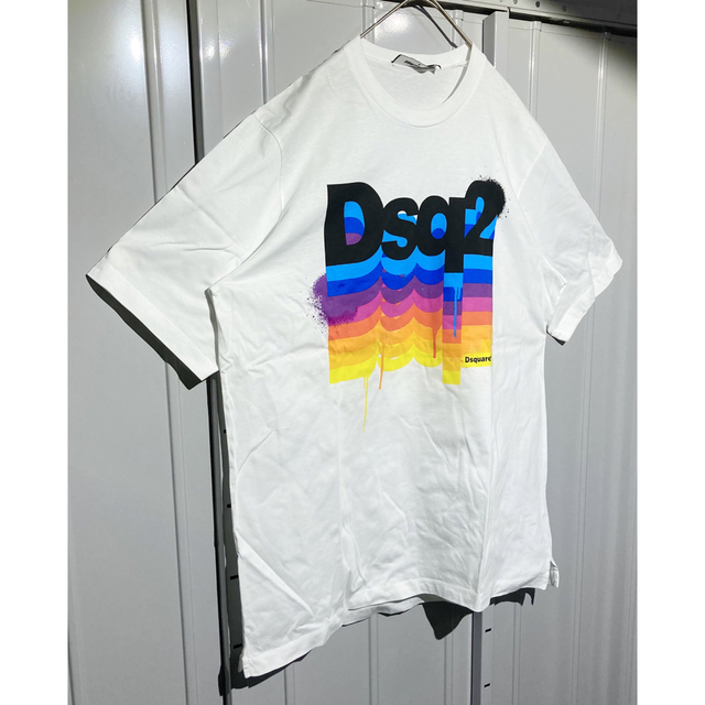 DSQUARED2　ディースクエアード　ビッグロゴ　Tシャツ　Mサイズ