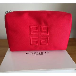 ジバンシィ(GIVENCHY)の新品未使用　ジバンシー　正規ノベルティ ポーチ　レッド(ポーチ)