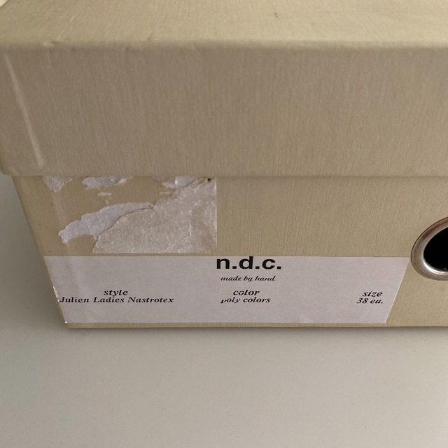 n.d.c. nom de code - 新品レア ベルギー発デザイナー ハンドメイド
