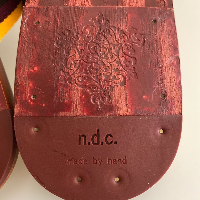 n.d.c. nom de code - 新品レア ベルギー発デザイナー ハンドメイド
