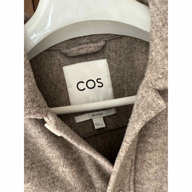 COS(コス)のCOS ウールフランネルオーバーシャツ　美品　サイズM メンズのジャケット/アウター(カバーオール)の商品写真