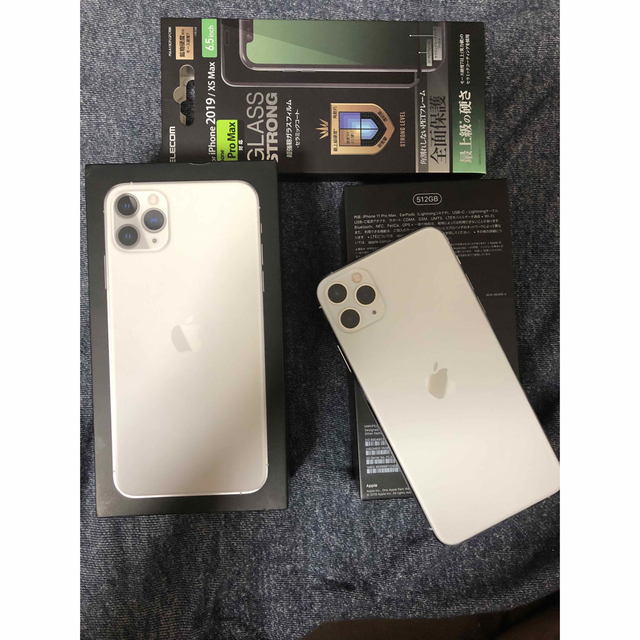 iPhone 11 Pro Max 512GB バッテリー100% SIMフリー