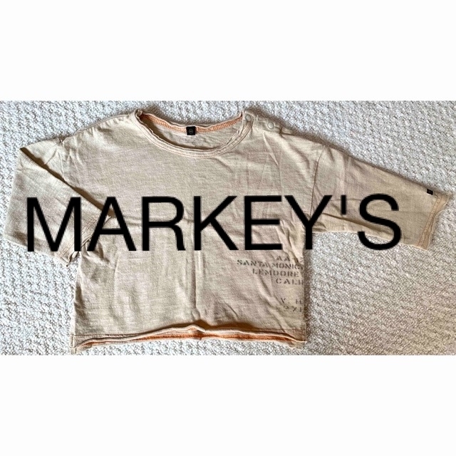 MARKEY'S(マーキーズ)の【MARKEY'S】新品未使用★ロンT90cm キッズ/ベビー/マタニティのキッズ服男の子用(90cm~)(Tシャツ/カットソー)の商品写真