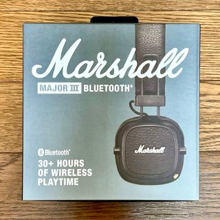 【新品未開封】Marshall MAJOR III BLUETOOTH ブラウン(ヘッドフォン/イヤフォン)