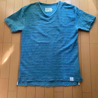 アズールバイマウジー(AZUL by moussy)のメンズTシャツMサイズ(Tシャツ/カットソー(半袖/袖なし))