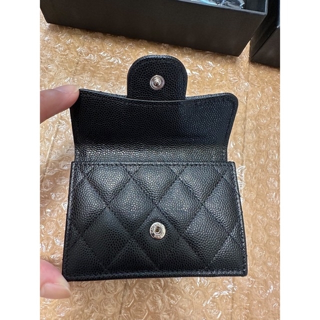 CHANEL シャネル コンパクト ウォレット 三つ折り財布 極美品 定番