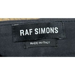 RAF SIMONS ロゴ ワッペン ショートパンツ イタリア製 44-