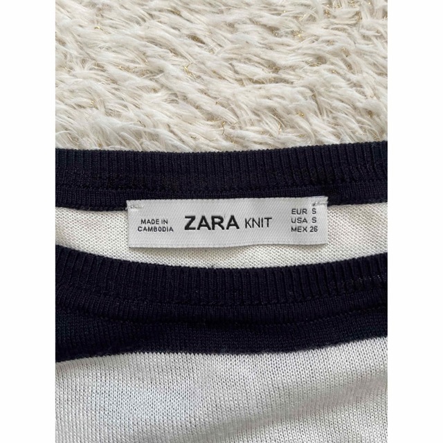 美品 ZARA ザラ シースルー 薄手ニット 薄手トップス - ニット