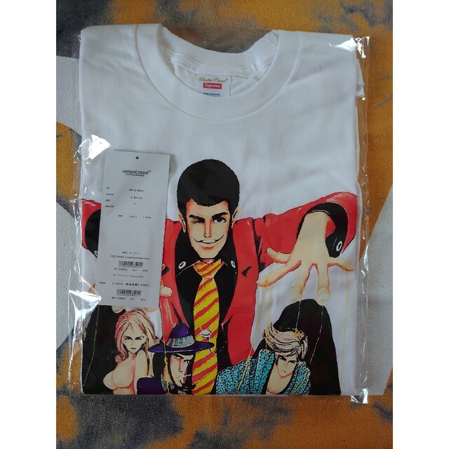 Supreme UNDERCOVER Lupin Tee 白S Face 白S