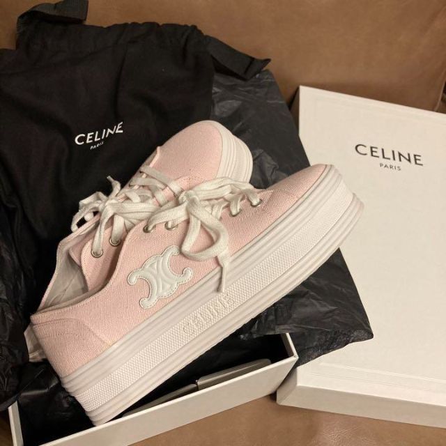 【最終sale!】CELINE☆スケルトン☆レースアップスニーカーレディース