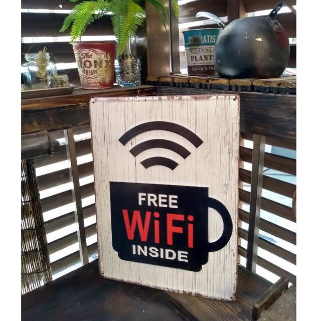 【送料込み】Wi-Fiスポット　5枚 インテリア/住まい/日用品のインテリア小物(その他)の商品写真