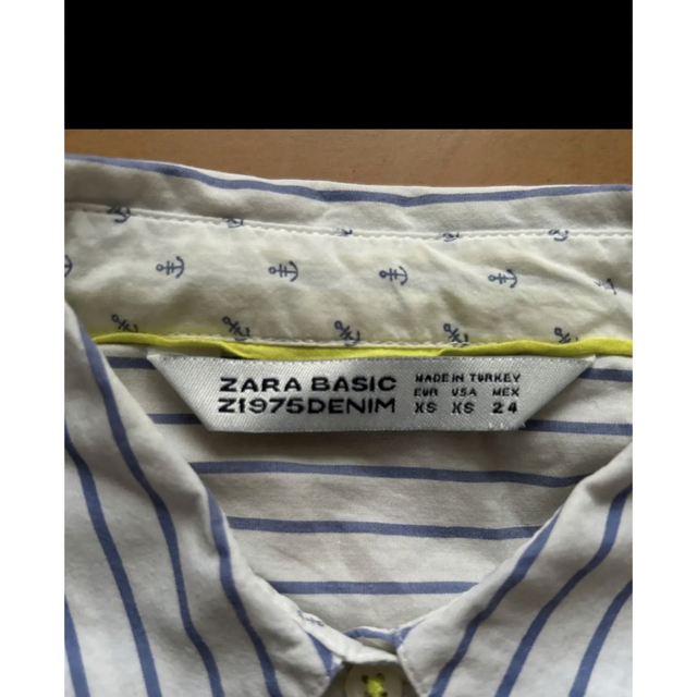 ZARA(ザラ)のZARA ストライプシャツ レディースのトップス(シャツ/ブラウス(長袖/七分))の商品写真