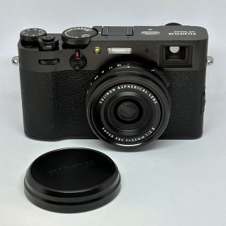 フジフイルム(富士フイルム)のFUJIFILM フジフィルム X100V ブラック デジカメカメラ(コンパクトデジタルカメラ)