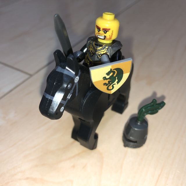 12体セット2 中世ドラゴン騎士団騎馬LEGOレゴ互換ミニフィグブロック
