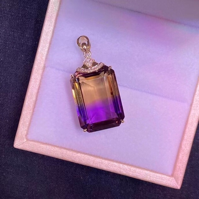 ⭐︎【天然】アメトリン ペンダントトップ k18 5.28g ⭐︎【天然】アメトリン ペンダントトップ k18 5.28g