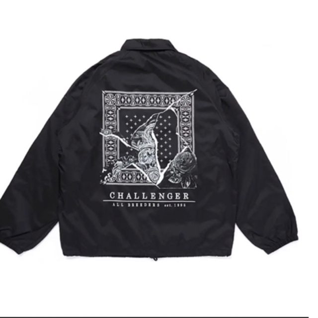 CHALLENGER BANDANA ROSE COACH JACKET 2022年レディースファッション