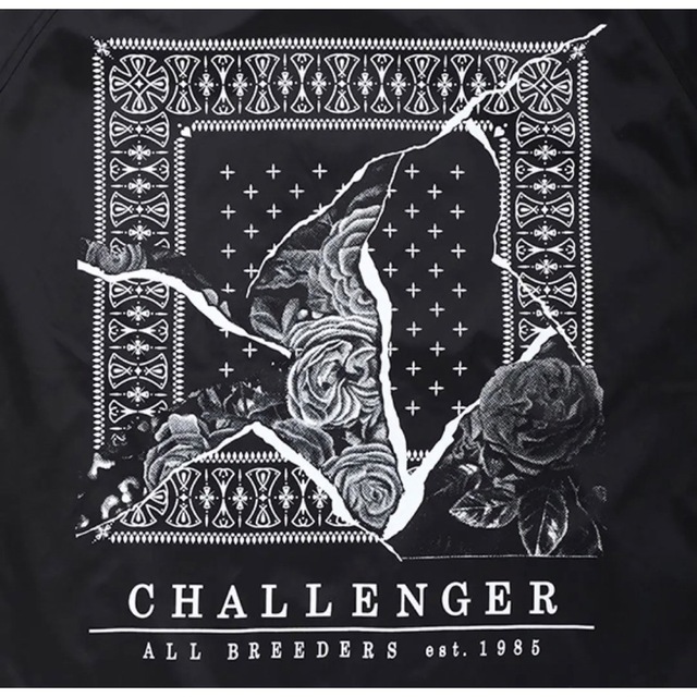 CHALLENGER BANDANA ROSE COACH JACKET