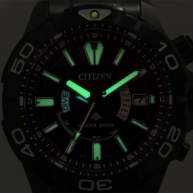 シチズン CITIZEN 腕時計 メンズ AS7146-58W プロマスター ライトインブラック2022 エコ・ドライブ電波時計 ダブルダイレクトフライト PROMASTER Eco-Drive LIGHT in BLACK 2022 GREEN EDITION エコ・ドライブ電波（H112/） グリーンxブラック アナログ表示