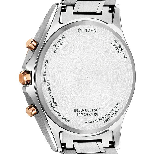 シチズン CITIZEN 腕時計 メンズ AT9134-68W エクシード エコ・ドライブ電波時計 45周年記念 ペアモデル EXCEED エコ・ドライブ電波（H820） ホワイト/ホワイトシェルxシルバー アナログ表示