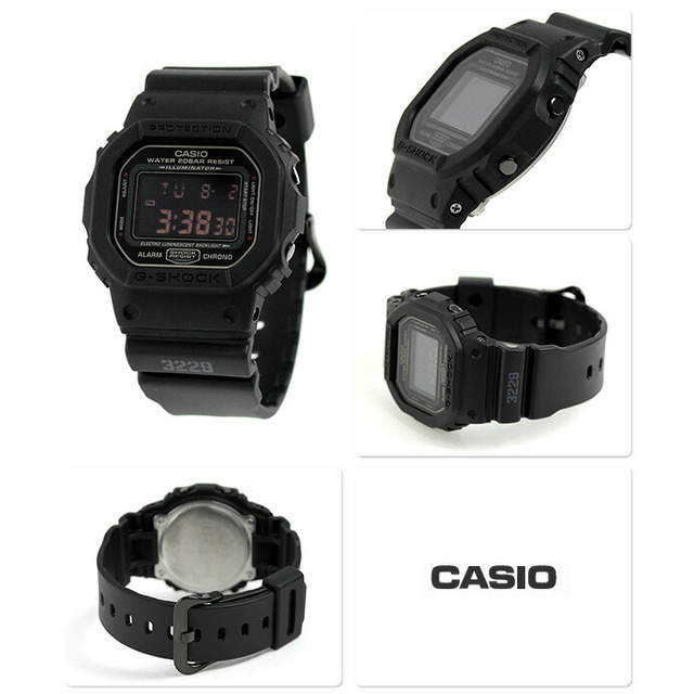 G-SHOCK CASIO G-SHOCK 腕時計 メンズ dw-5600ms-1dr カシオ Gショック クオーツ ブラックxブラック デジタル表示