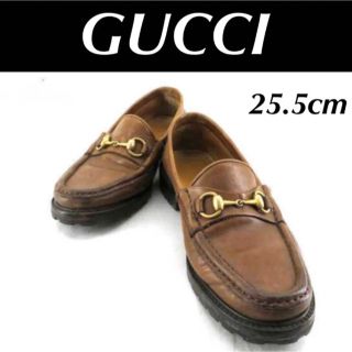 グッチ(Gucci)のコロペス様ページ！グッチ Vintage ビット金具 ローファー ダークブラウン(ローファー/革靴)