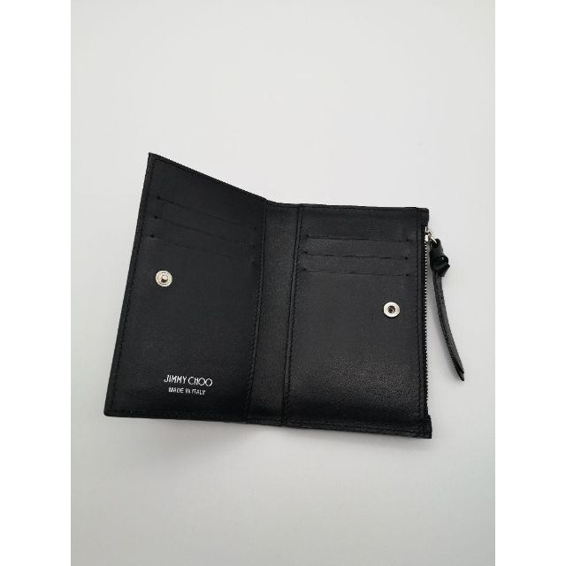 スイーツ柄 ブルー 未使用保管品 JIMMY CHOO ジミーチュウ LITZY 二折