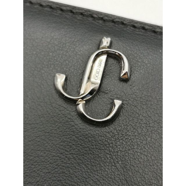スイーツ柄 ブルー 未使用保管品 JIMMY CHOO ジミーチュウ LITZY 二折
