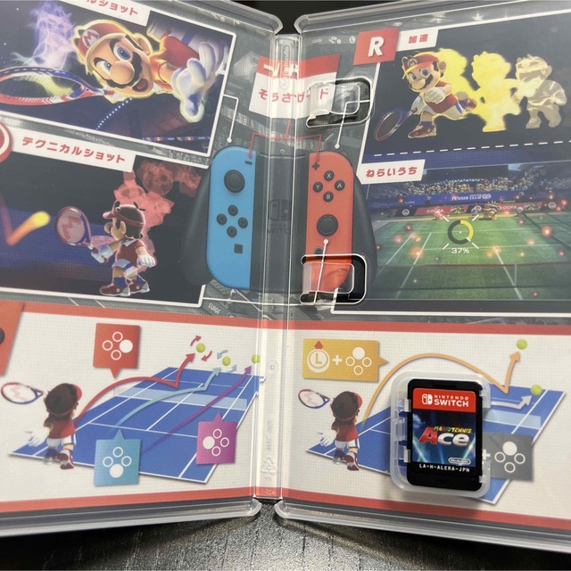 Nintendo Switch(ニンテンドースイッチ)のマリオテニスエース エンタメ/ホビーのゲームソフト/ゲーム機本体(家庭用ゲームソフト)の商品写真