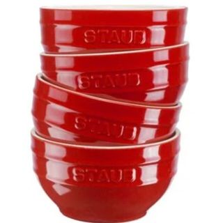 ストウブ(STAUB)のスタウブ staub セラミック ボール 4点セット12センチ(食器)