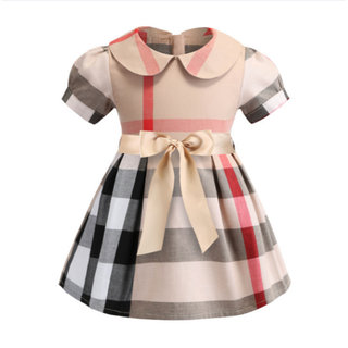 バーバリー(BURBERRY)の【即日発送】子供服　ワンピース　チェック　９０～１００㎝(ワンピース)