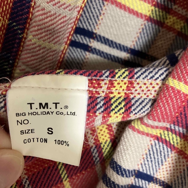 TMT(ティーエムティー)のTMT フランネルシャツ　メンズ　Sサイズ メンズのトップス(シャツ)の商品写真