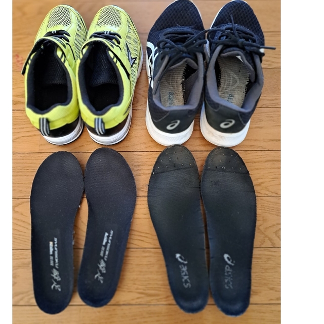男の子スニーカーセット22.5&23センチ キッズ/ベビー/マタニティのキッズ靴/シューズ(15cm~)(スニーカー)の商品写真