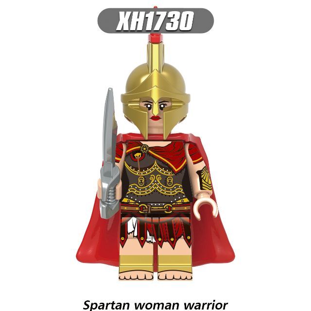 11体5 LEGOレゴ互換 スパルタクス戦士 騎士団 兵隊 ミニフィグフィギュア