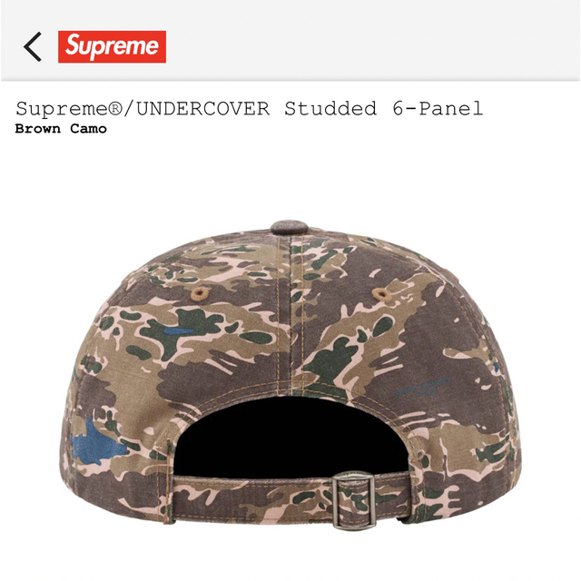 帽子SUPREME×UNDERCOVER Studded 6-Panel