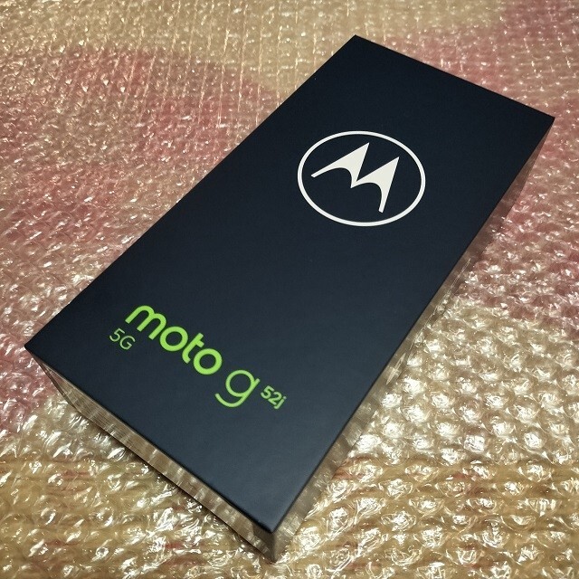 ⭐新品未開封⭐Motorola/moto g52j 5G/パールホワイト♪PATM000JPColor