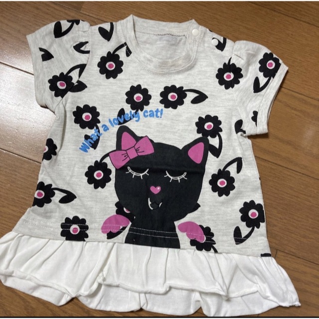 新品　Tシャツ　カットソー　半袖　夏服　80サイズ キッズ/ベビー/マタニティのベビー服(~85cm)(Ｔシャツ)の商品写真