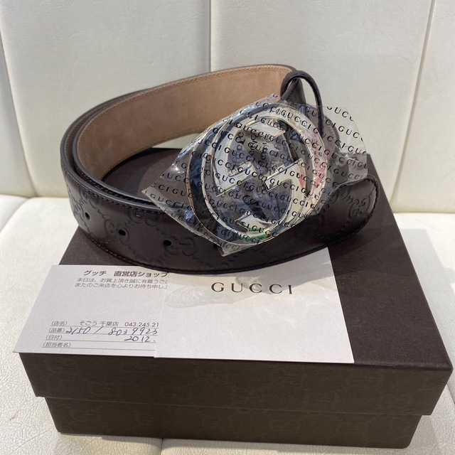 未使用品 ☆GUCCI☆ グッチシマ GG ベルト NEW vivacf.net