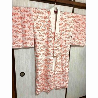 昭和レトロ長襦袢(小花)(着物)