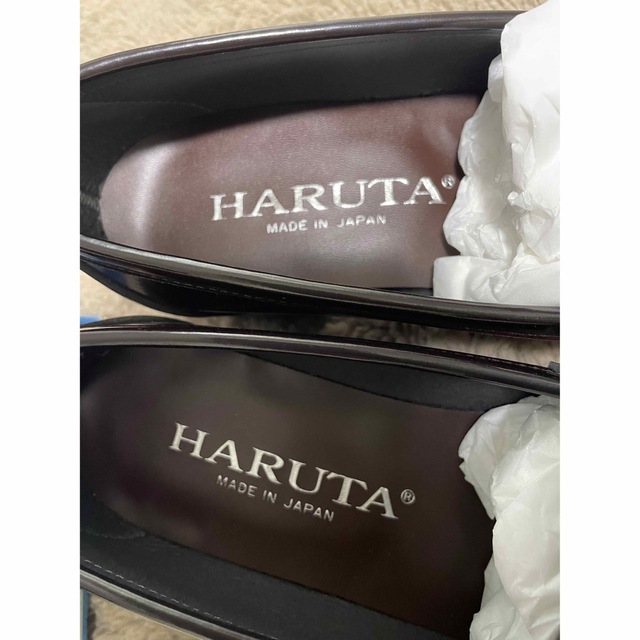 HARUTA(ハルタ)のハルタ　ローファー（茶色）24.5 レディースの靴/シューズ(ローファー/革靴)の商品写真