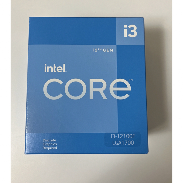 PCパーツIntel Core i3 12100f