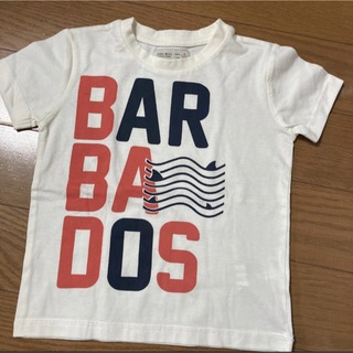 ザラキッズ(ZARA KIDS)の新品　ZARAキッズ  Tシャツ　カットソー　半袖　夏服　110サイズ(Tシャツ/カットソー)