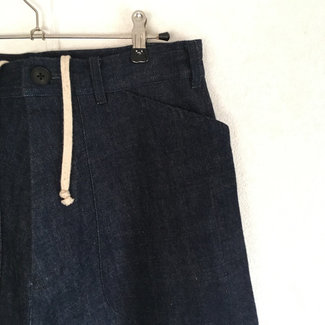 O PROJECT デニム ワイド DENIM TROUSERS INDIGO 専門ショップ www