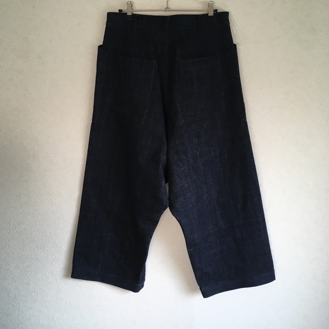 O PROJECT デニム ワイド DENIM TROUSERS INDIGO 専門ショップ www